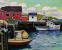 Harbour at Lunenberg, Nova 

Scotia by Min Ma