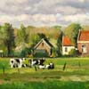 Peaceful Farm by Pieter Molenaar
