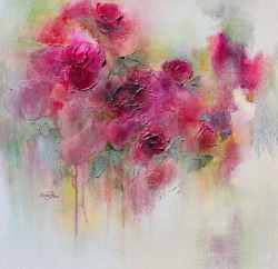Pink Melodies II by Hong Zhu